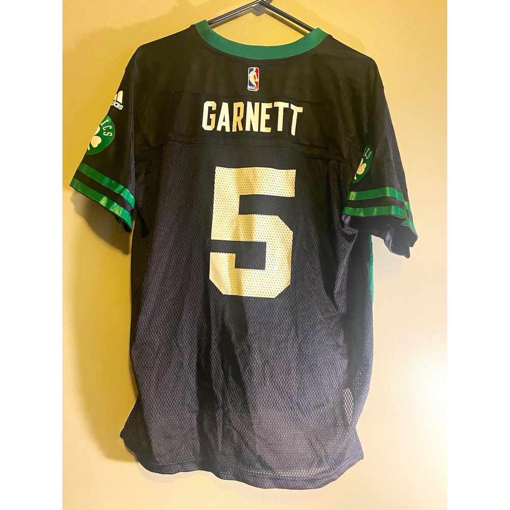 adidas NBA Boston Celtics Kevin Garnett #5 Jersey Youth sz XL Football Crossover